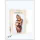 Body noir avec ouverture sexy - Le Numéro 3 - Collection Bodystocking - CM99003