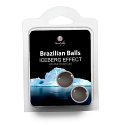 Boules de massage brésiliennes effet Iceberg x2 - BZ3700