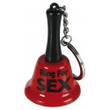 Cloche rouge porte clefs Ring For Sex - R700088