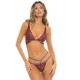 Ensemble 2 pièces rouge bordeaux comprenant soutien gorge et string - REN53031-BUR