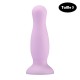 Plug anal ventouse violet pastel taille S - A-001-S-PUR