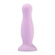 Plug anal ventouse violet pastel taille S - A-001-S-PUR