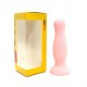 Plug anal ventouse rose pastel taille M - A-001-M-PNK