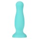 Plug anal ventouse vert pastel taille S - A-001-S-GRN