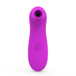 Vibromasseur succion violet 10 vitesses de voyage - BOZ-035PUR