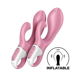 Vibromasseur Rabbit gonflant rose Air Pump Bunny 2 USB Satisfyer - CC597820