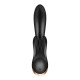 Vibromasseur rabbit noir double stimulation clitoris Double Flex Satisfyer - CC597809