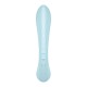 2 en 1 Rabbit point G avec stimulateur de clitoris et Wand Bleu USB Triple Oh Satisfyer - CC597813