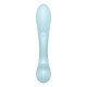 2 en 1 Rabbit point G avec stimulateur de clitoris et Wand Bleu USB Triple Oh Satisfyer - CC597813