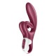 Vibromasseur rabbit point G rouge double stimulation clitoridienne Touch Me Satisfyer - CC597811SA