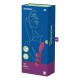 Vibromasseur triple stimulation flexible, anal, vaginale, clitoridienne Tri Ball rouge USB Satisfyer - CC597817
