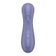 Stimulateur de clitoris 2 embouts Connecté avec technologie Liquid air Pro 2 Generation 3 violet USB Satisfyer - CC597815