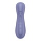 Stimulateur de clitoris 2 embouts Connecté avec technologie Liquid air Pro 2 Generation 3 violet USB Satisfyer - CC597815