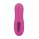 Stimulateur de clitoris par vibrations sur membrane rechargeable USB rose 10 Vitesses De Voyage - ZK003CPNK