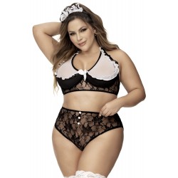 Costume de femme de chambre sexy, grande taille - MAL60005XCOS