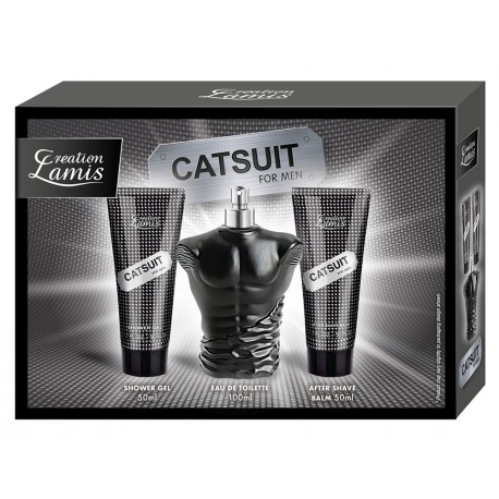 Coffret Eau de toilette Catsuit for Men, gel douche et un baume après rasage - R628913