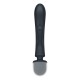 2 en 1 Vibromasseur rabbit et wand noir USB Triple Lover Satisfyer - CC597825