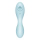 Vibromasseur connecté 3 en 1 Bleu USB Curvy Trinity 5 - CC597823