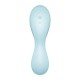 Vibromasseur connecté 3 en 1 Bleu USB Curvy Trinity 5 - CC597823