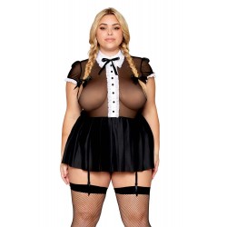 Costume sexy, grande taille, écolière gothique - DG13303XCOS