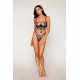 Ensemble soutien-gorge avec chainettes amovibles et string - DG13224DEN