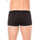 Mini-Pants noir échancré avec zip