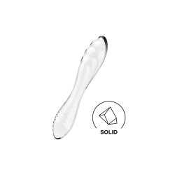 Gode en verre transparent haute qualité Dazzling Crystal 1 Satisfyer - CC597832