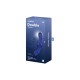 Gode en verre borosilicaté massif bleu Double Crystal Satisfyer - CC597828
