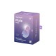 Stimulateur clitoridien par onde de pression sans contact et par vibration USB violet et rose, Pixie Dust Satisfyer - CC597836