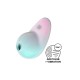 Stimulateur clitoridien par onde de pression sans contact et par vibration USB vert et rose, Pixie Dust Satisfyer - CC597837