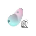 Stimulateur clitoridien par onde de pression sans contact et par vibration USB vert et rose, Pixie Dust Satisfyer - CC597837