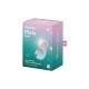 Stimulateur clitoridien par onde de pression sans contact et par vibration USB vert et rose, Pixie Dust Satisfyer - CC597837