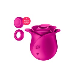 Stimulateur de clitoris rose par ondes de pression ou sans contact Pro 2 Modern Blossom Satisfyer - CC597841