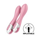 Vibromasseur gonflable G-Spot rose USB Air Pump Vibrator 2 Satisfyer