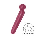 Vibromasseur wand rouge USB 60 vibrations Planet Wand-er Satisfyer - CC597844