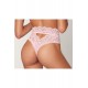 String dentelle taille haute rose - DG1477PNK