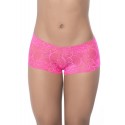 Boyshort dentelle 90 Hot Pink