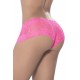 Boyshort dentelle 90 Hot Pink