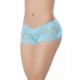 Boyshort dentelle 90 Turquoise