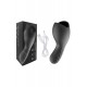Masturbateur noir USB, 10 modes de vibration - MOC-020