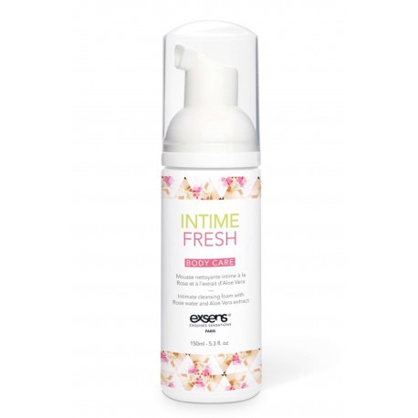 Mousse nettoyante intime à la rose de Damas et à l'extrait d'Aloe Vera 150ml - CC805035