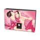 Mini Coffret poudre corporelle framboise et plumeau assorti - CC1101