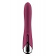 Vibromasseur USB tête rotative point G rouge Spinning Vibe 1 Satisfyer - CC597855
