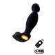ELIOT, Stimulateur de prostate USB, avec télécommande, en silicone médical - BQ149BLK