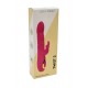 TWIST 2 Rose, Vibromasseur Rabbit va-et-vient USB en silicone médical, doté de 18 modes de stimulation - BQ587PNK