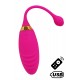 SUNDAY, Un Œuf vibrant USB avec télécommande, dans un silicone médical doux et rainuré - B21PNK