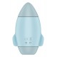 Stimulateur de clitoris violet vibration et air pulsé USB vert Mission control Satisfyer - CC597853
