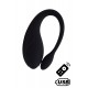 TANDEM Noir, stimulateur pour couple USB avec télécommande en silicone médical - BQ125BLK