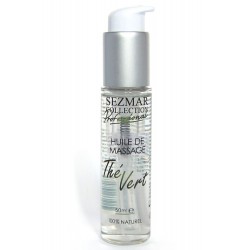Huile de massage professionnelle Thé Vert 100% naturelle 50 ml - SEZ096