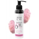 Huile de massage comestible Barbe à papa 100ml